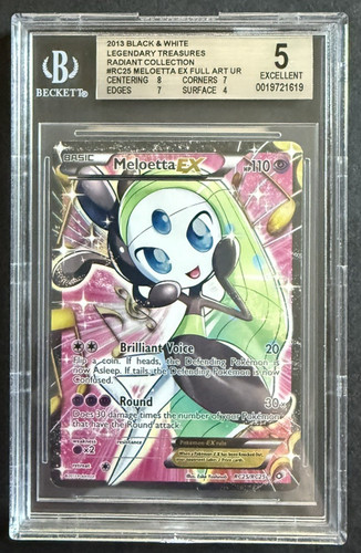 Meloetta-EX graded BGS 5 for sale on eBay