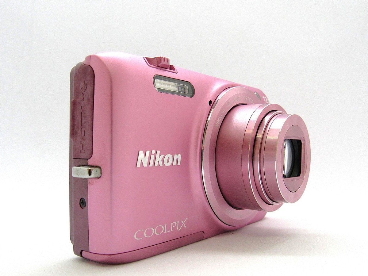 NIKON COOLPIX S6800 ピンク Nikon COOLPIX S6800 Pink Compact Digital Camera Tested Excellent
