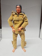 1973 Vintage The Lone Ranger Tonto 10" Figure by Gabriel DVB32 