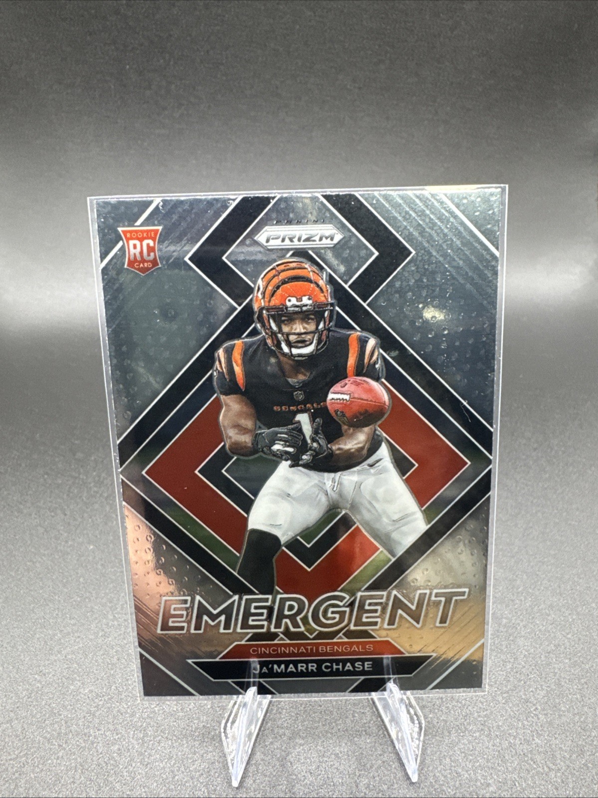 2021 Panini Prizm #E-7 Ja'Marr Chase Emergent RC