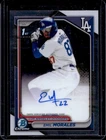 2024 Bowman Chrome Emil Morales Auto Autograph 1st Prospect #CPA-EM Dodgers
