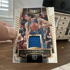 Panini Select 2016-17 Dirk Nowitzki Dallas Mavericks Select Swatches #30 Mem
