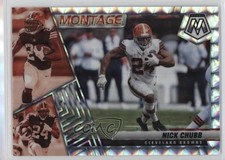 2022 Panini Mosaic Montage Mosaic Prizm Nick Chubb #M-24 1c5x