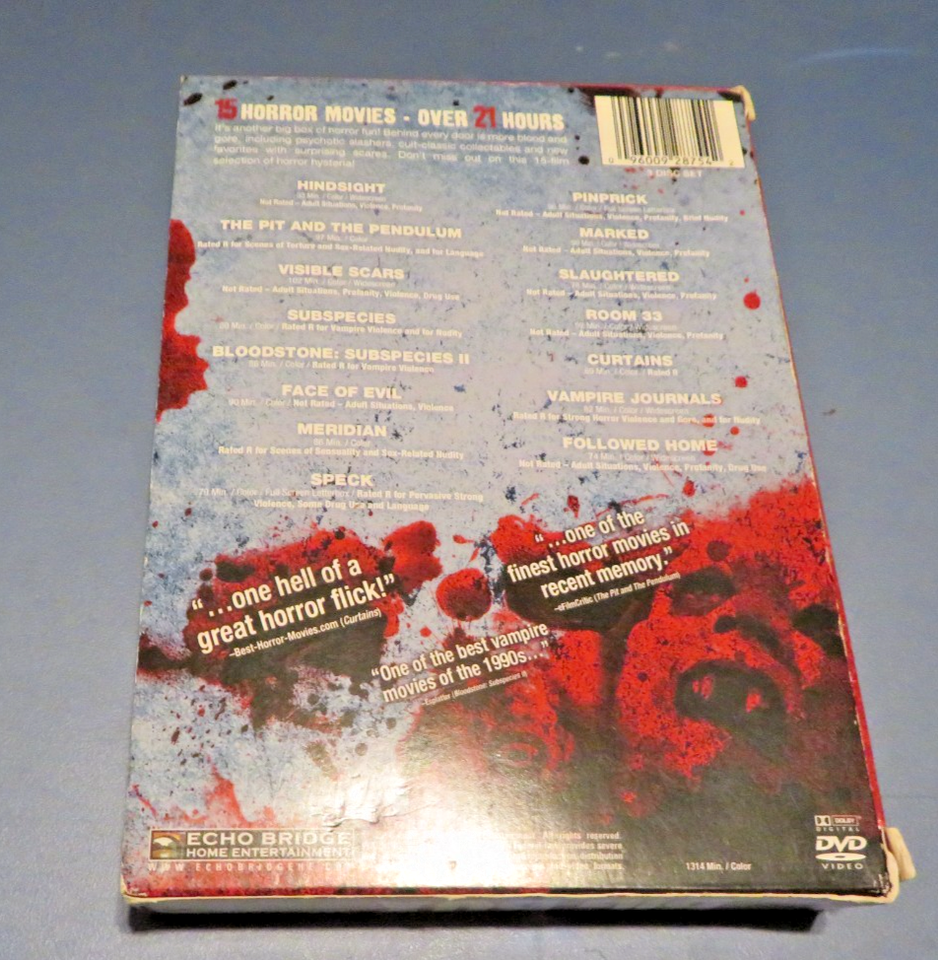 HORROR DVD LOT- FRIDAY THE 13th 8 MOVIE COLLECTION, ANNABELLE 3 FILM ...