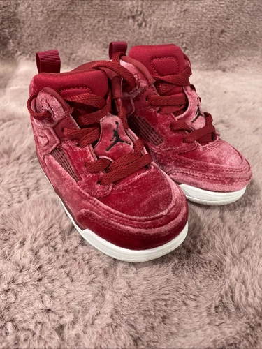 Nike Air Jordan Spizike rosso rosa ragazza taglia 6C scarpe da ginnastica sneaker CJ7216 600