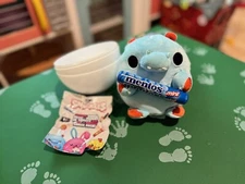 Zuru Snackles Series 1 - Hugh The Hippo w/ Mentos Mint 5.5" Ultra Soft Plush