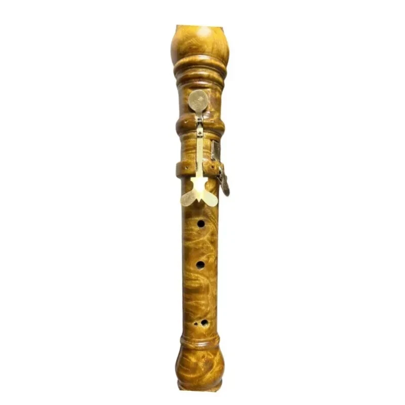 Oboe barroco ojo de pájaro tallado de alta calidad A-415HZ madera de arce oboe Foto 4 de 4