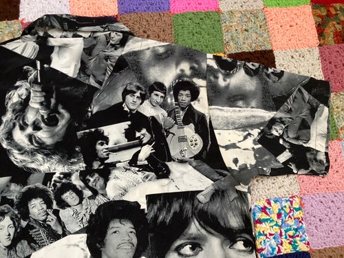 Dragonfly Clothing Company Button Up Shirt Medium Mick Jagger Hendrix ๐ RARE - Picture 20 of 23