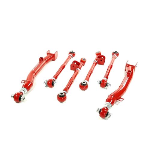 Rear Camber Kit Control Trailing Arm Red For Subaru Impreza WRX STI GC8 GDA GDA - Picture 2 of 5