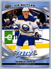 Rasmus Dahlin 2023-24 Upper Deck MVP Ice Battles HOCKEY #39 Buffalo Sabres