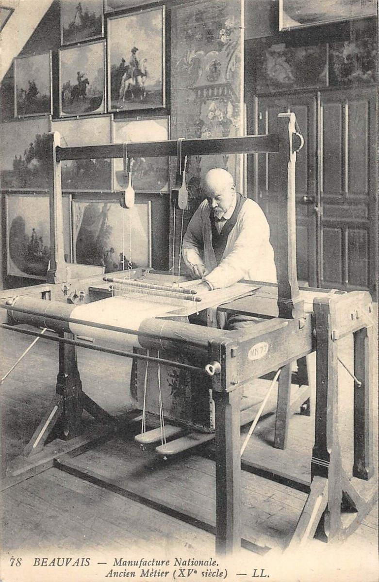 CPA BEAUVAIS, MANUFACTURE Francaise de Tapis et Couvertures, Usine de l