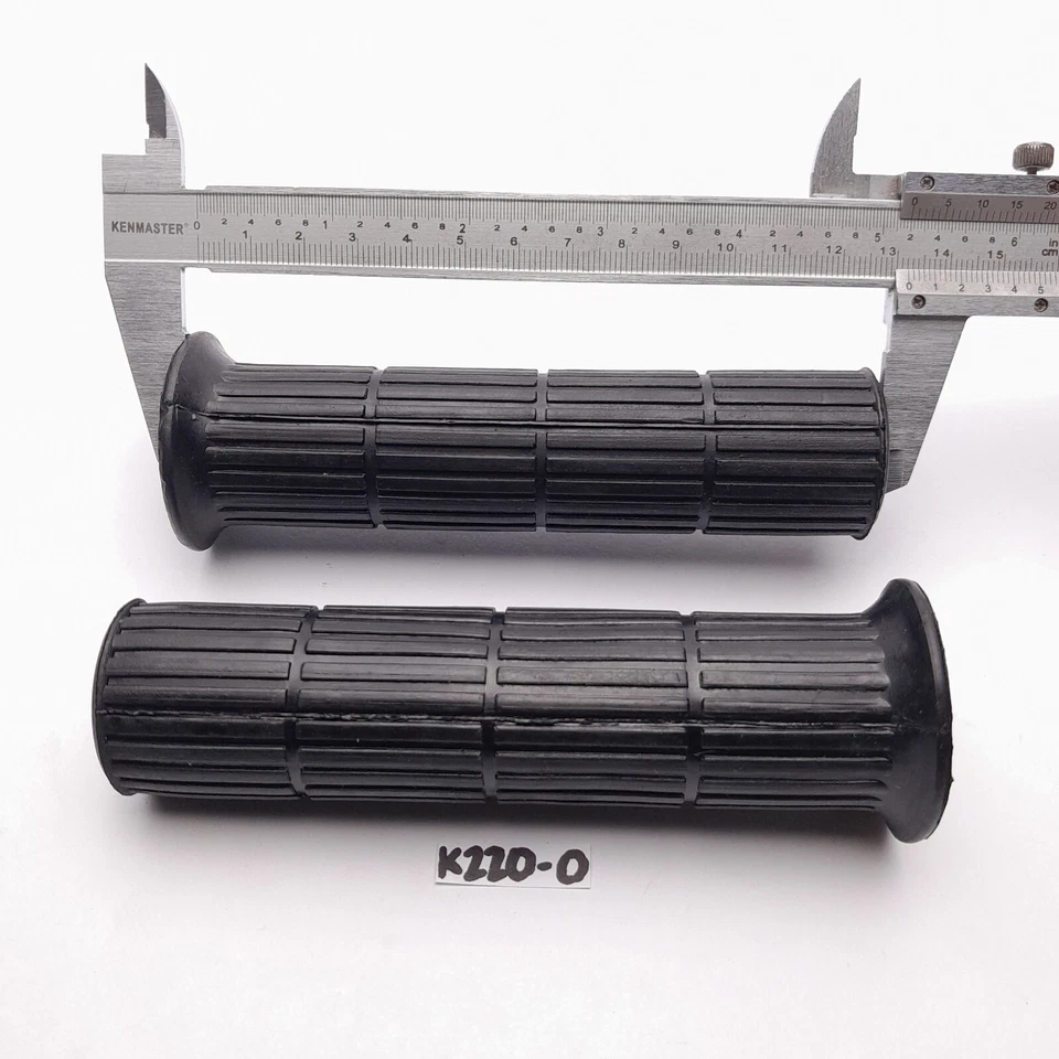 Empuñaduras de goma empuñadura para Honda S90 S110 CT90 CB100 CB125 CL90 CL100 CL125 CA160 Foto 2 de 4