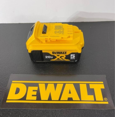 Genuine DEWALT DCB205 20V MAX XR Premium Li-ion 5.0Ah Battery w/ Fuel Gauge OEM