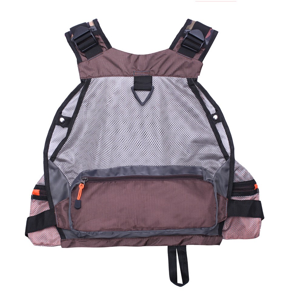 Fishing Vest backpack For Fly Fishing General Size Mesh Adjustable ...