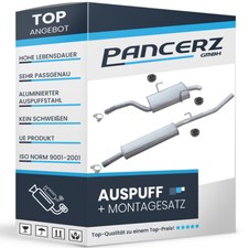 Auspuffanlage für Peugeot 807 2.0 136PS