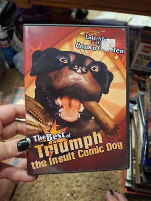 The Best of Triumph the Insult Comic Dog DVD 2004 Late Night Conan O'Brien