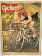 CYCLING WEEKLY - 25 NOV 1978 - BBAR THE FULL RESULTS - SUNCAMP '79 DETAILS