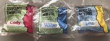 3 McDonald's Happy Meal Toys Never Played With Original Rescuers Down Under