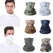 1Pack Biker Tube Bandana Face Scarf Neck Gaiter Headband Mask Cover Balaclava;