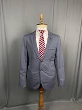 Hugo Boss Orange Men's Blue Summer Blazer Sportcoat Jacket Size 52