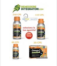 NAMEDSPORT Omega 3 Double Plus Integratore Alimentare di Acidi Grassi - 240  Capsule | Acquisti Online su eBay