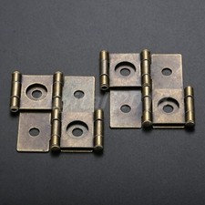 Bisagras de puerta de gabinete de cocina vintage 47*48 mm bisagra de maleta de joyería vintage