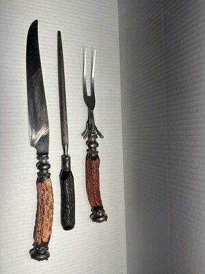 Landers Frary & Clark Carving Set Antique, see photos for special markings