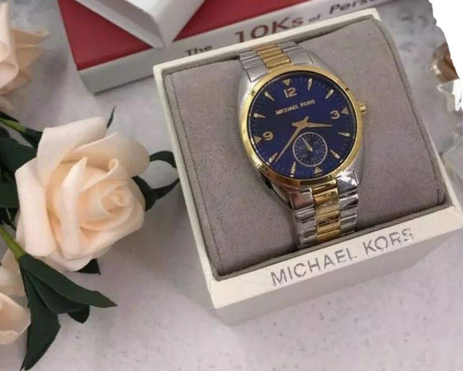 Michael kors rose gold on sale flower watch