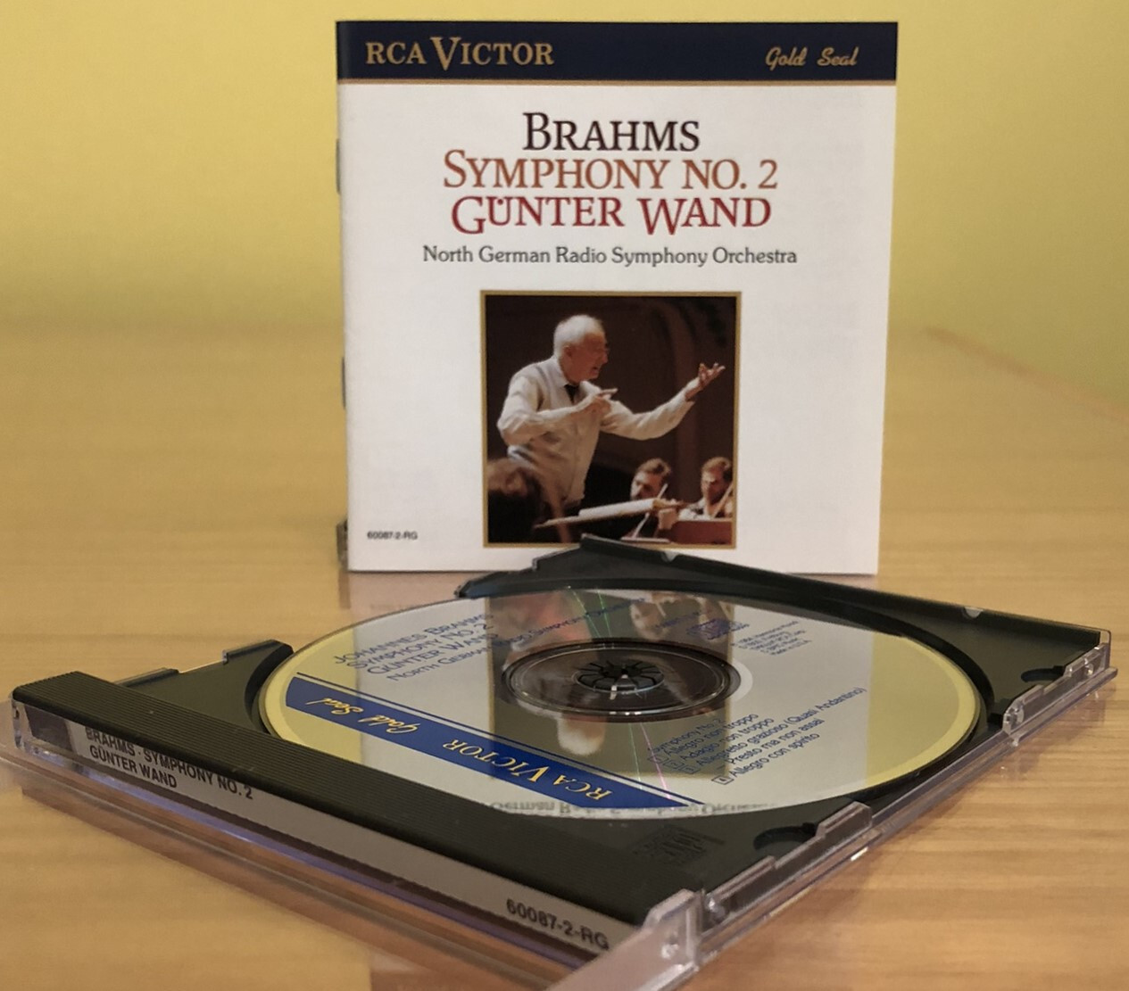 Audio CD North German Radio Symphony Orchestra Brahms Symphony No 2 audio-cd-north-german-radio-symphony-orchestra-brahms-symphony-no-2