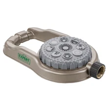 Expert Gardener 8 Pattern Turret Sprinkler Garden Farm and Lawn  Metal Base New