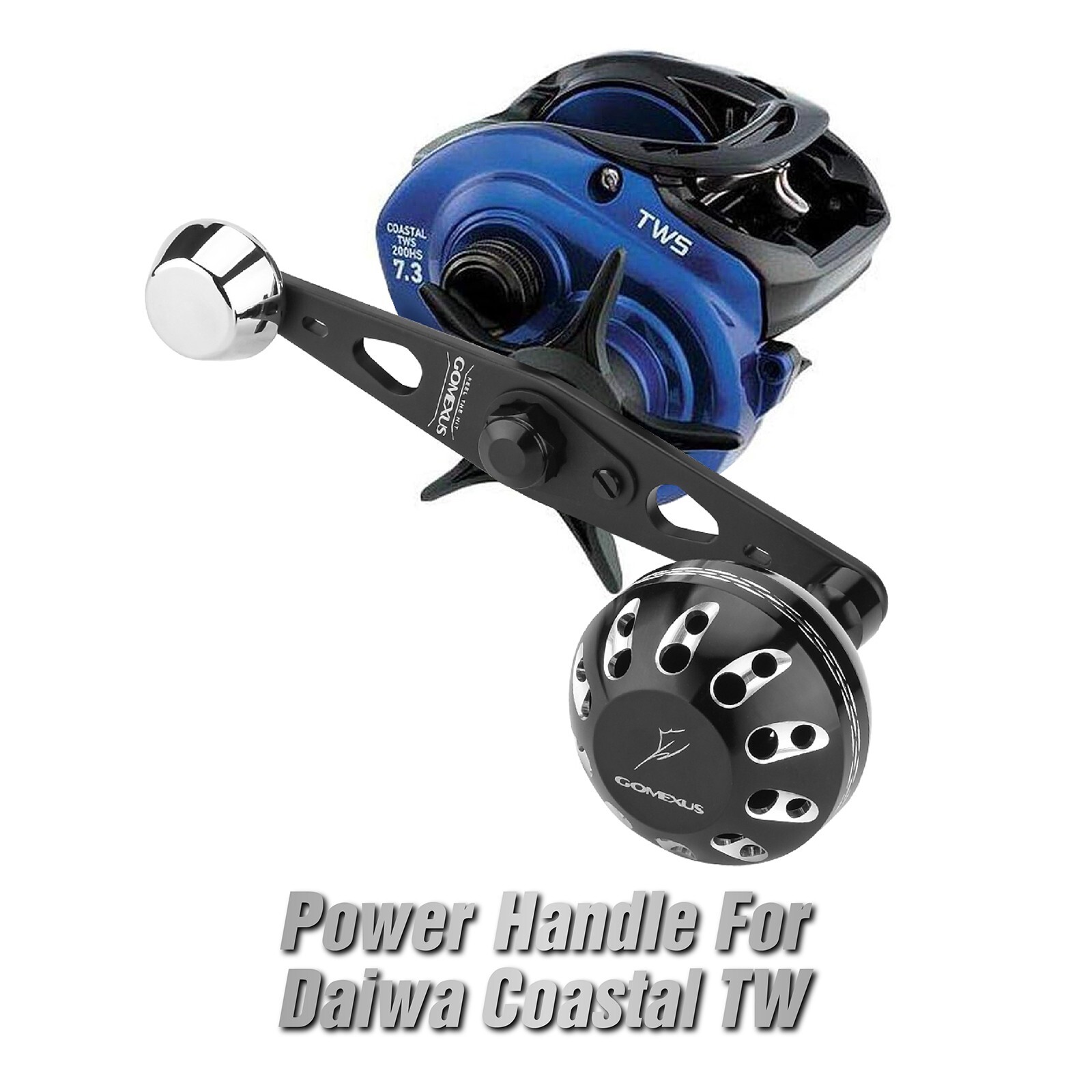 Gomexus Power Handle for Daiwa Lexa Coastal TW Millionair Conventional