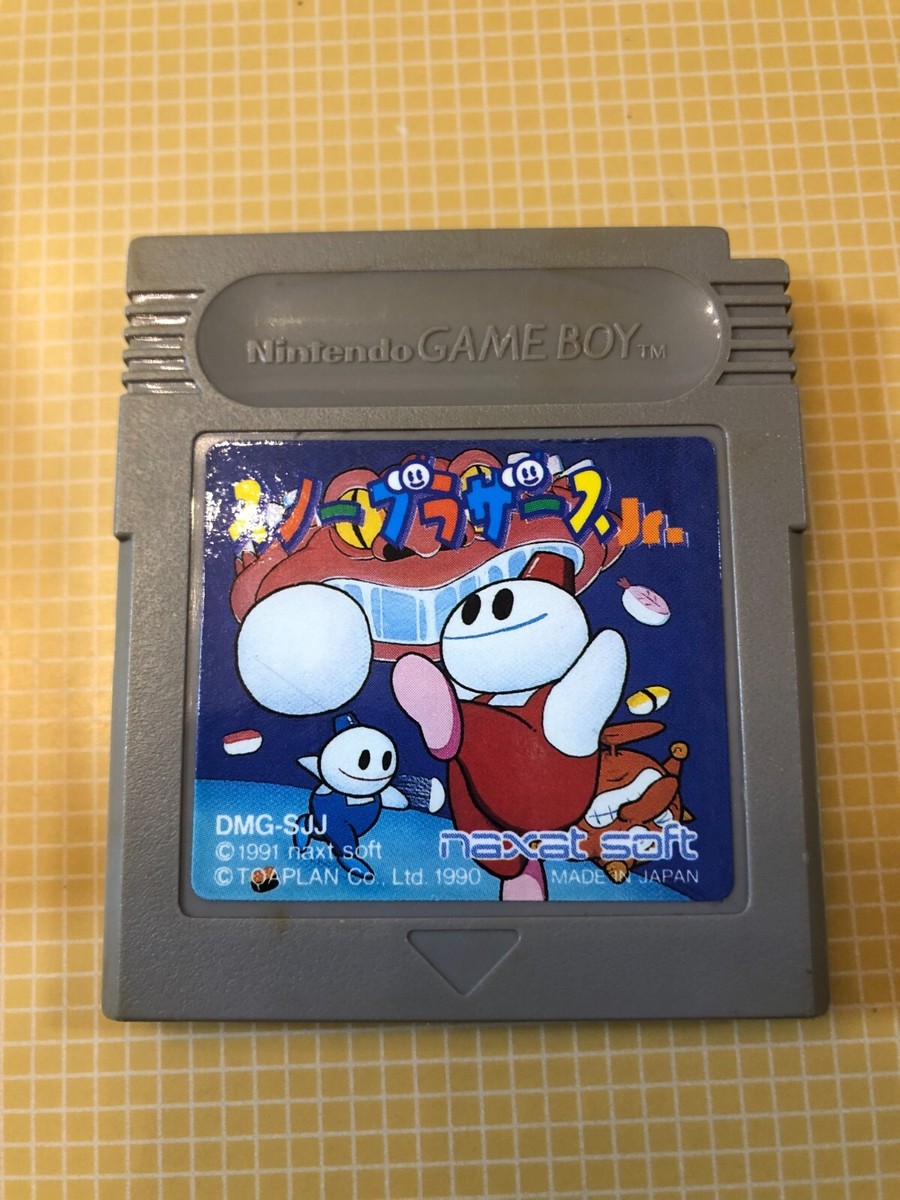 Snow Brothers Jr. - Nintendo Game Boy AUTHENTIC GB JP Japan Snow Brothers Jr. - Nintendo Game Boy AUTHENTIC GB JP Japan