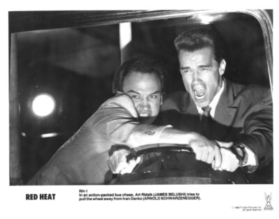 James Belushi Arnold Schwarzenegger 8x10 original photo #L5371