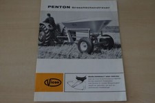 201442) Vicon - Penton Düngerstreuer - Prospekt 10/1965