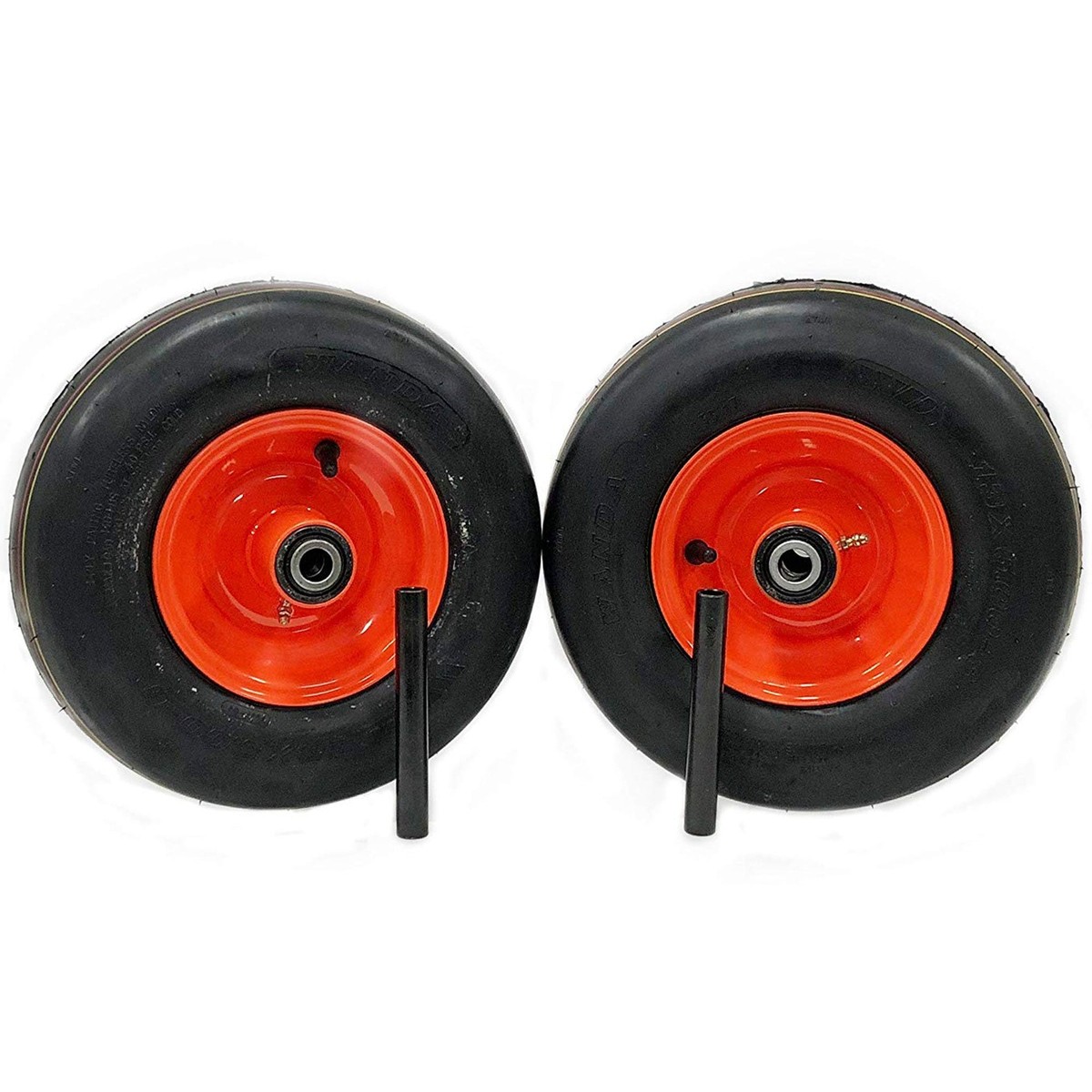 たかぴ　1104545 2) Pneumatic Tire Assemblies 13x5.00-6 Fits Kubota ZG222 ZG227