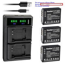 Kastar Battery LTD2 Charger for Panasonic CGA-S007  Panasonic LUMIX DMC-TZ3