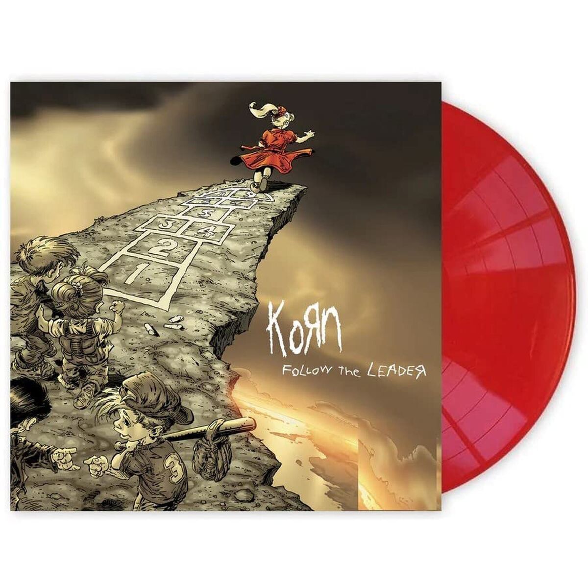 【新品未開封】【レコード】Korn Follow The Leader KORN - Follow the Leader - Limited Edition Red Colored Vinyl