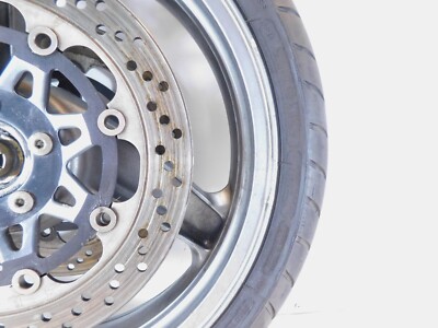 1990-1992 Kawasaki Ninja ZX-11 ZX1100 Gray Front Wheel Hub Rim