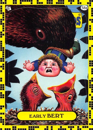 GARBAGE PAIL KIDS 2011 FLASHBACK SERIES 2 PICK-A-CARD YELLOW BASE STICKERS TOPPS - Picture 230 of 321