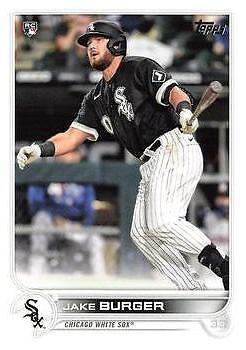 Jake Burger 2022 Topps #186 RC Chicago White Sox