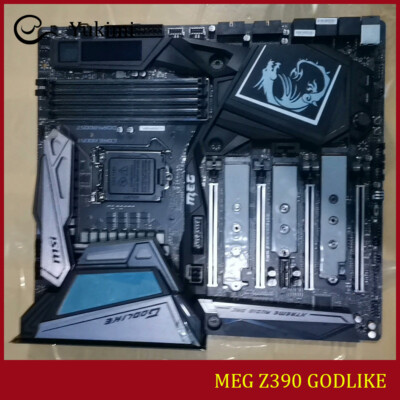 FOR MSI MEG Z390 GODLIKE LGA 1151 DDR4*4 128GB E-ATX Motherboard Test OK