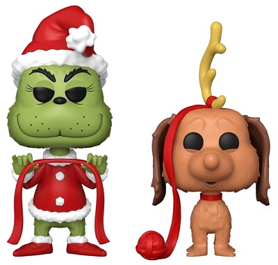 Funko Pop!*The Grinch*GRINCH & MAX*How The Grinch Stole Christmas*2er Pack*NEU