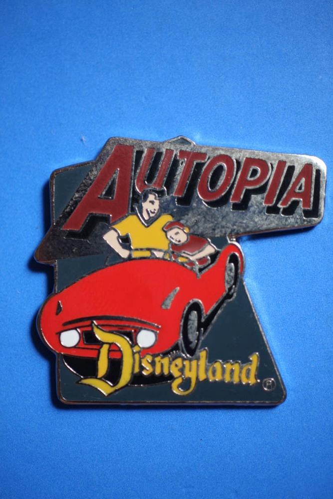 1998 Disney DL 1998 Attraction Series Autopia Pin 347