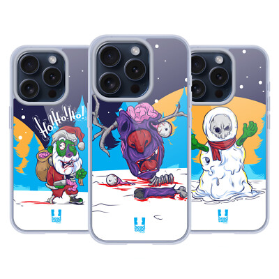 HEAD CASE DESIGNS WEIHNACHTS-ZOMBIE SOFT GEL HANDYHÜLLE FÜR APPLE iPHONE HANDYS