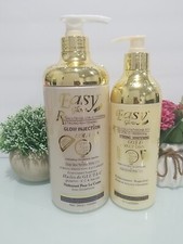 Set Of Easy Glow Whitening Body Milk 500ml And Body Wash 1000ml 2in 1 NEW LOOK 