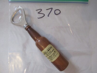 Beer can bottle opener vintage Nice #370 Black & White Choice Old Scotch Whiskey