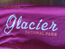 Glacier National Park Montana Sweatpants Reddish/Pink 2XL