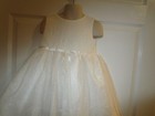 Blue Ber! Boulevard Size 4t Girls White Glitter Dress SALE — photo 2
