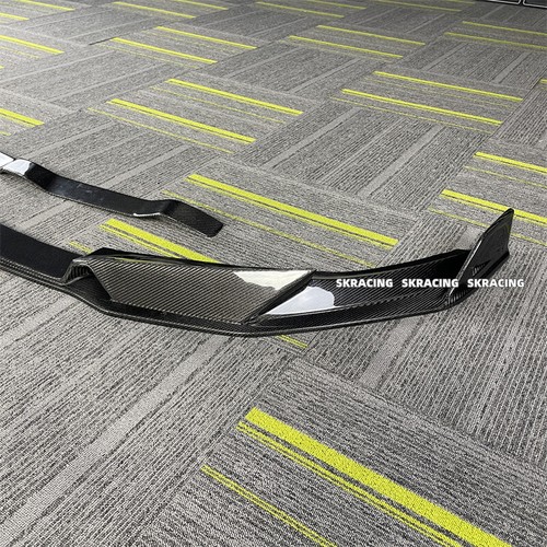 For BMW M5 F90 2021-2023 Real Carbon Fiber Front Bumper Lip Diffuser Body Kits - Imagen 7 de 23