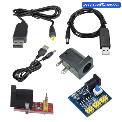 USB DC 5V zu DC 9V/12V Aufwärtsmodul Wandler 2.1x5.5mm Stecker Stecker Netzkabel